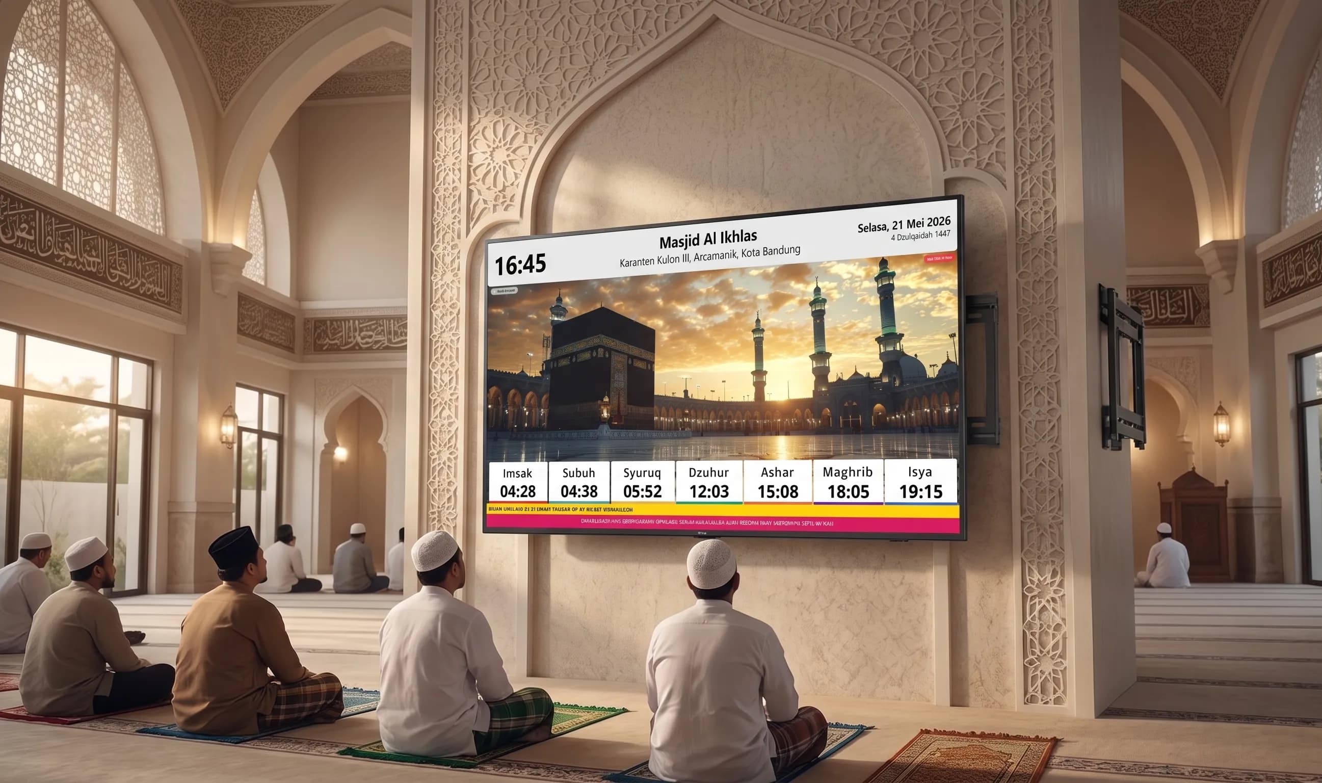 Screenshot Setting Metode - Jadwal Sholat Digital